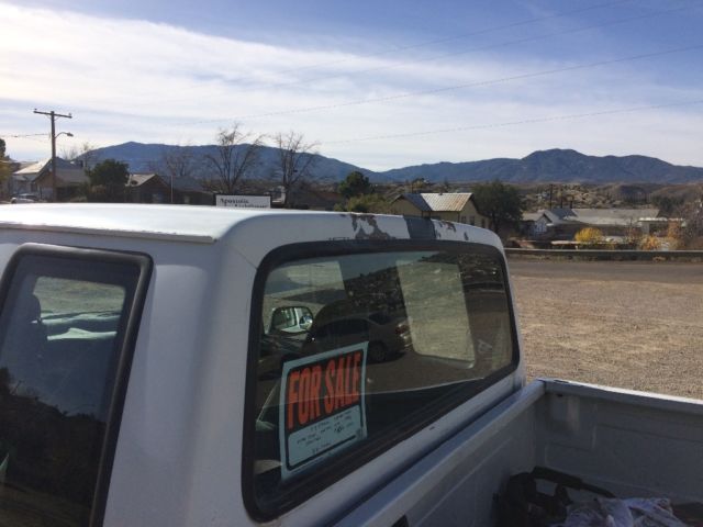 1993 White Ford F-250 Extended Cab Pickup