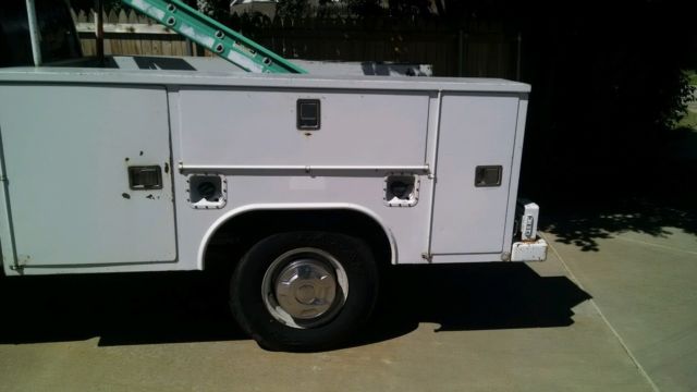 1993 White Ford F-250 Extended Cab Pickup