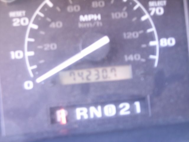 1993 Blue Ford F-250 Extended Cab Pickup