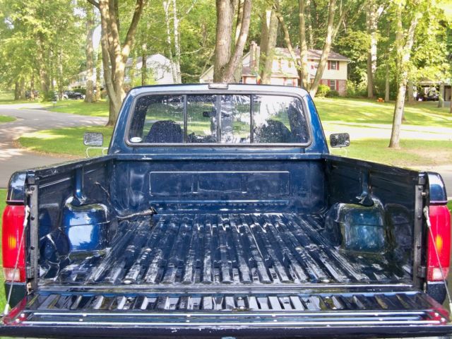 1993 Blue Ford F-250 Extended Cab Pickup