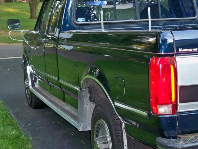1993 Blue Ford F-250 Extended Cab Pickup