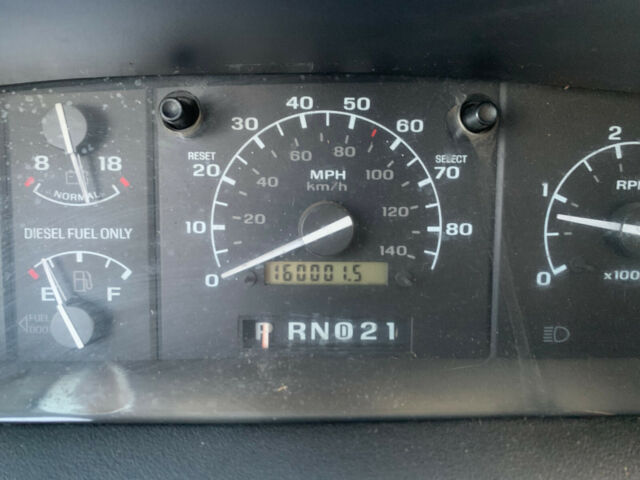 1993 Blue Ford F-350 Standard Cab Pickup