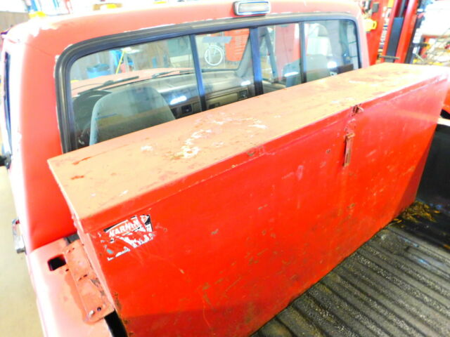 1993 Red Ford F-350 Crew Cab Pickup