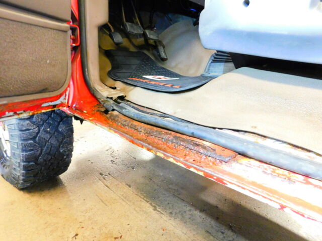 1993 Red Ford F-350 Crew Cab Pickup