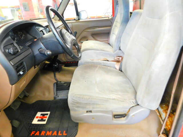 1993 Red Ford F-350 Crew Cab Pickup