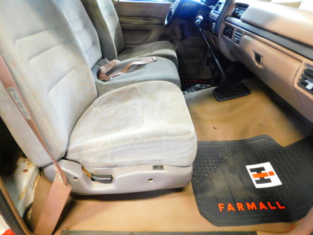 1993 Red Ford F-350 Crew Cab Pickup