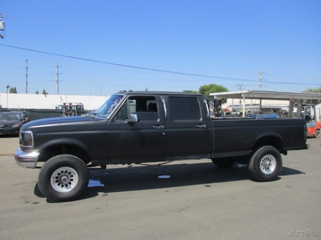 1993 Black Ford F-350 Pickup Truck