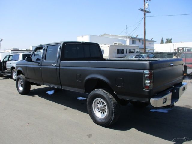 1993 Black Ford F-350 Pickup Truck