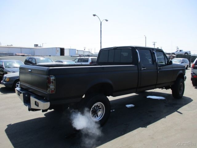 1993 Black Ford F-350 Pickup Truck