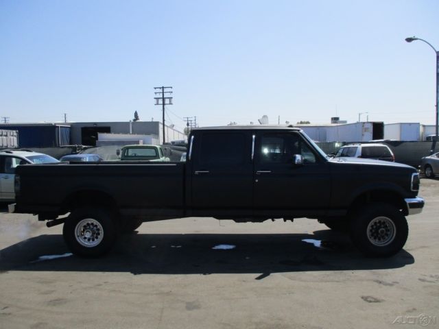 1993 Black Ford F-350 Pickup Truck