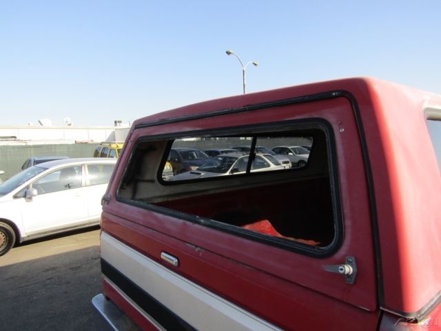 1993 Red Ford F-350 Pickup Truck