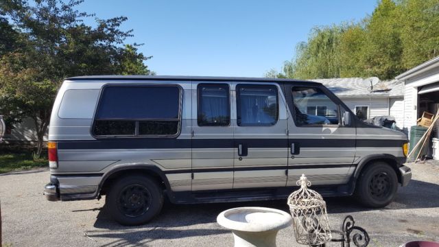 1993 Grey and Black Ford F-150