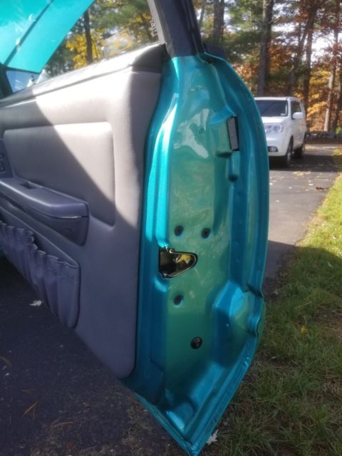 1993 Green Ford Mustang Hatchback