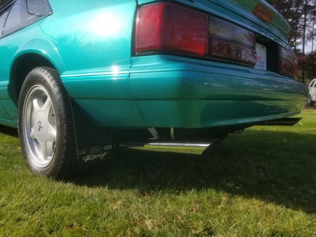 1993 Green Ford Mustang Hatchback