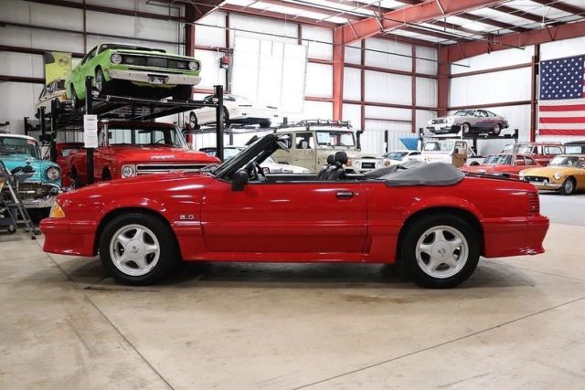 1993 Red Ford Mustang Coupe