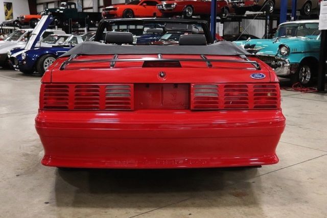 1993 Red Ford Mustang Coupe