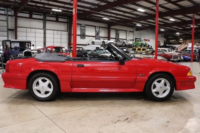 1993 Red Ford Mustang Coupe