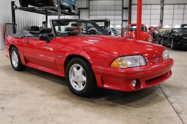 1993 Red Ford Mustang Coupe