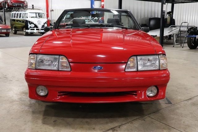 1993 Red Ford Mustang Coupe