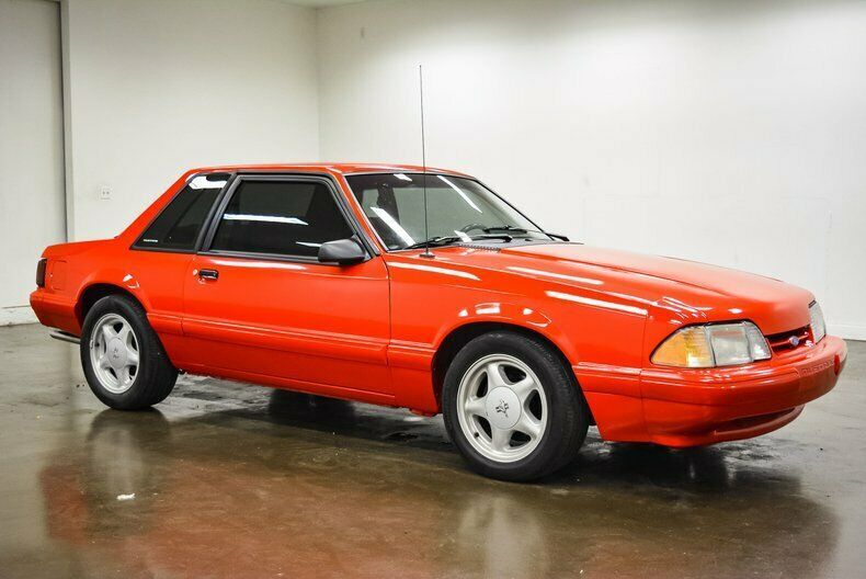 1993 Red Ford Mustang Coupe