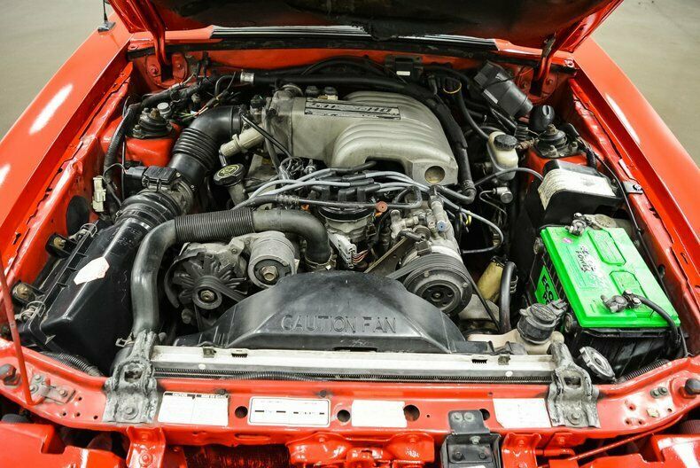 1993 Red Ford Mustang Coupe