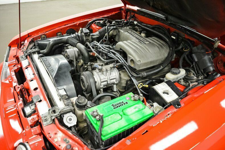 1993 Red Ford Mustang Coupe