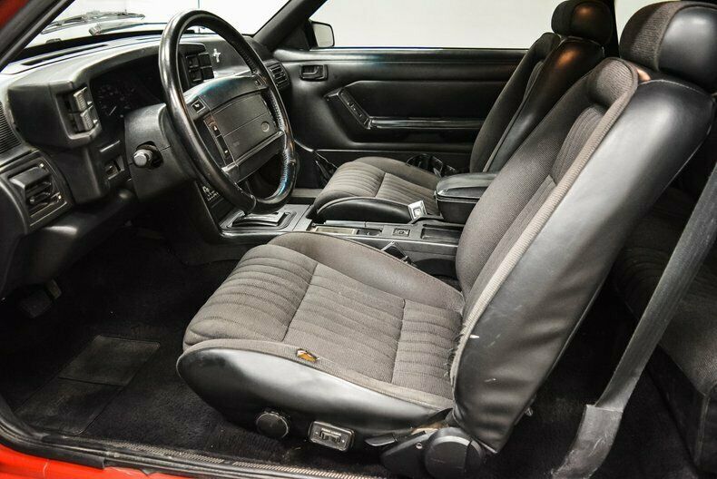 1993 Red Ford Mustang Coupe