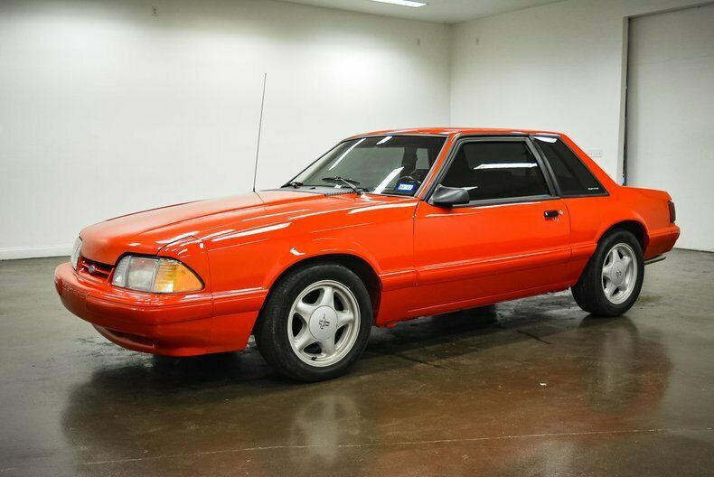 1993 Red Ford Mustang Coupe