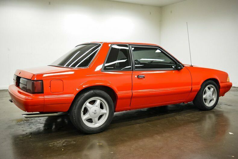 1993 Red Ford Mustang Coupe