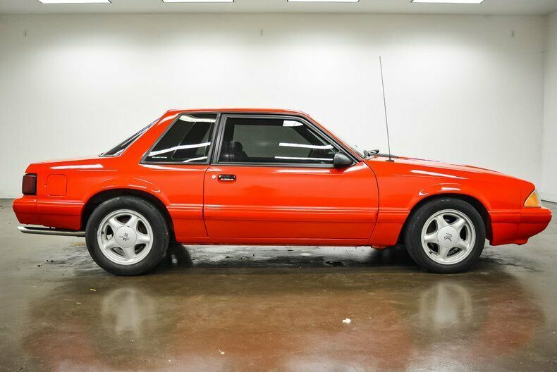 1993 Red Ford Mustang Coupe