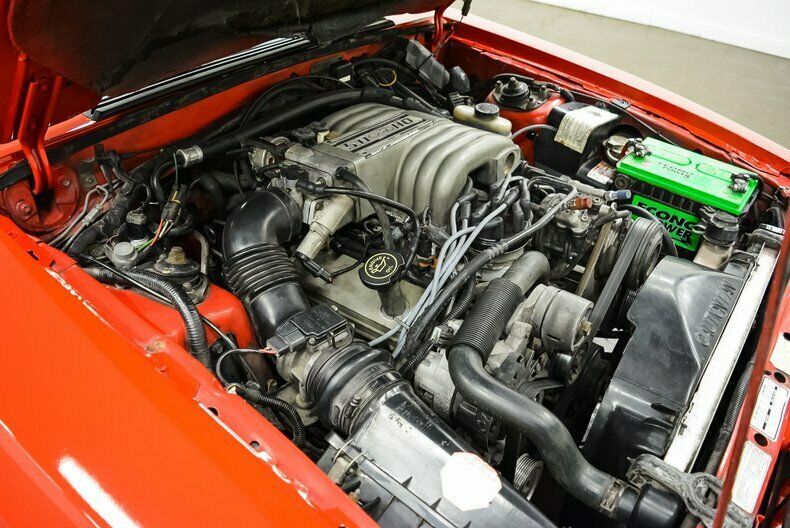 1993 Red Ford Mustang Coupe