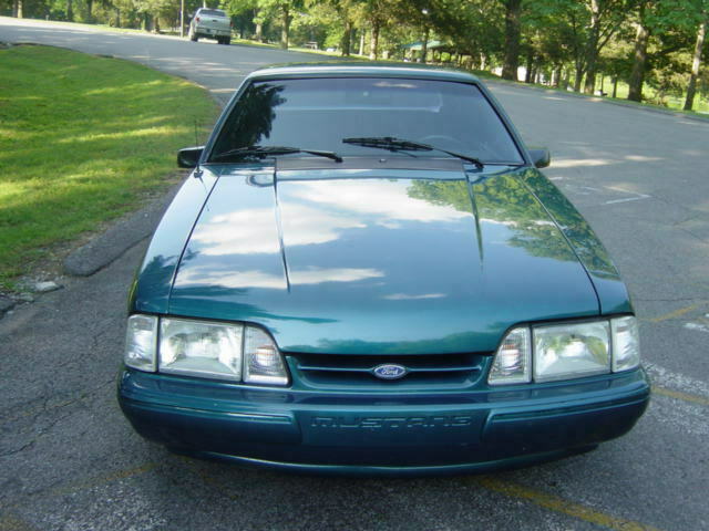 1993 Teal Ford Mustang Coupe