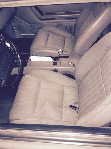 1993 White Ford Mustang Hatchback