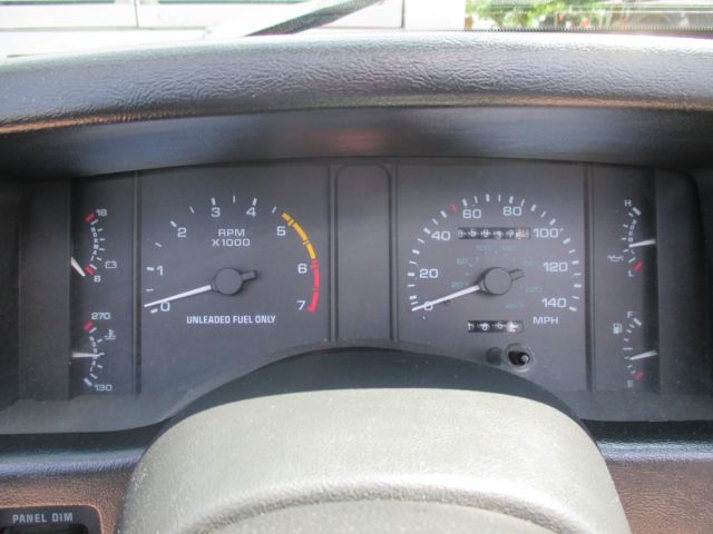 1993 Burgundy Ford Mustang