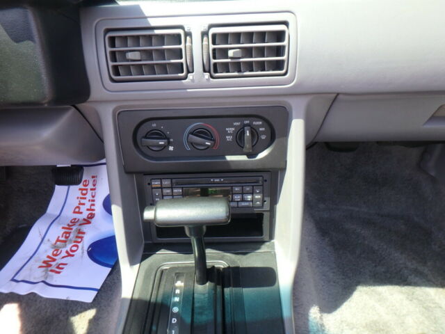 1993 Red Ford Mustang Convertible