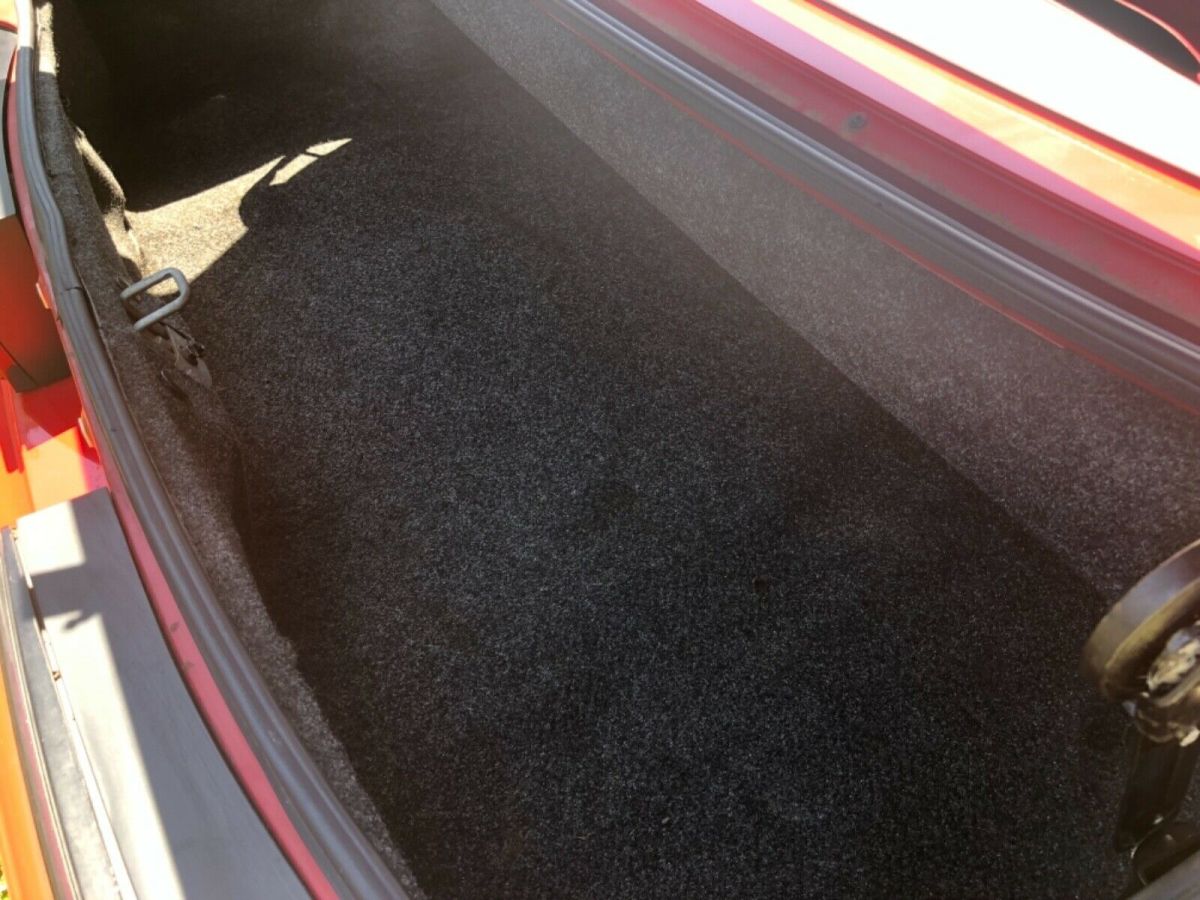 1993 Red Ford Mustang Convertible