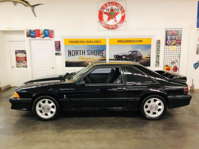 1993 Black Ford Mustang Hatchback