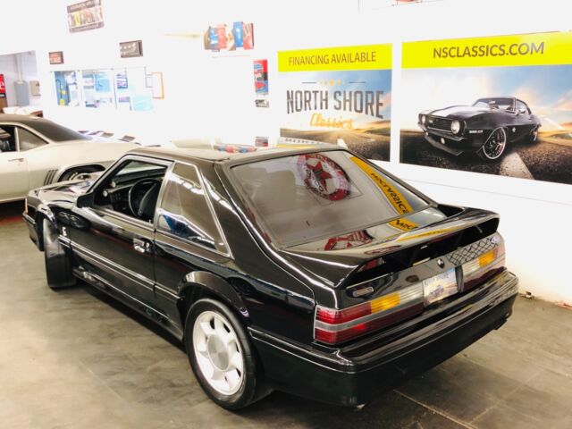 1993 Black Ford Mustang Hatchback