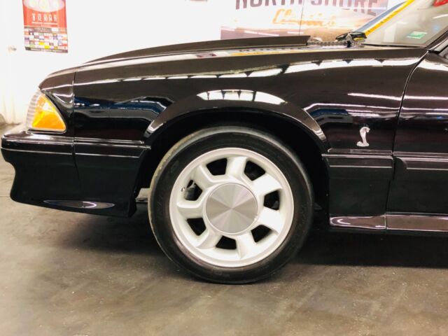1993 Black Ford Mustang Hatchback