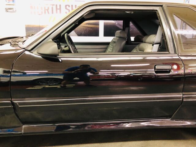 1993 Black Ford Mustang Hatchback