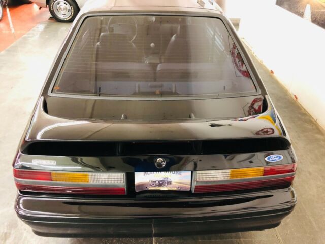 1993 Black Ford Mustang Hatchback