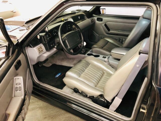 1993 Black Ford Mustang Hatchback