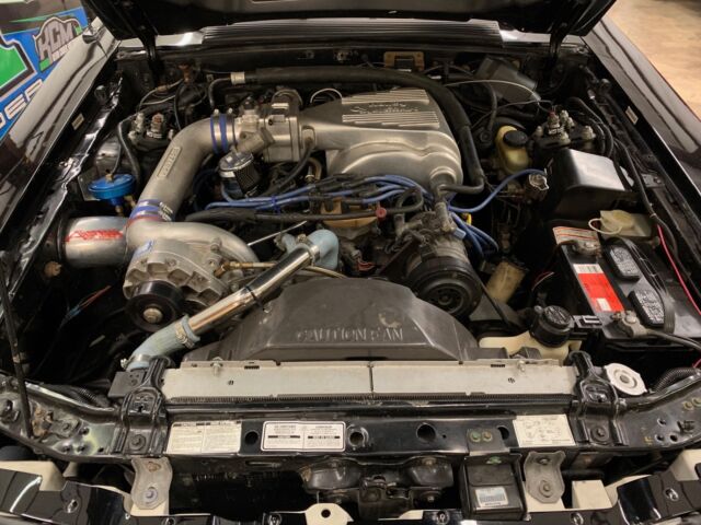 1993 Black Ford Mustang Hatchback