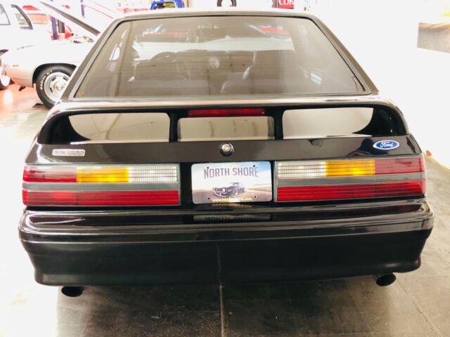 1993 Black Ford Mustang Hatchback