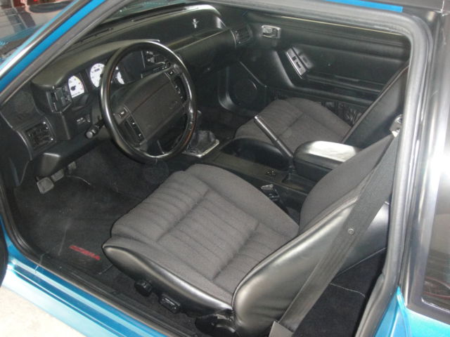 1993 Red Ford Mustang