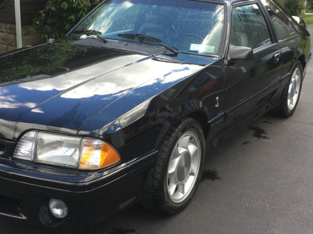 1993 Black Ford Mustang