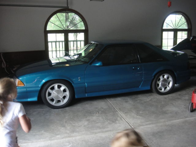 1993 Red Ford Mustang