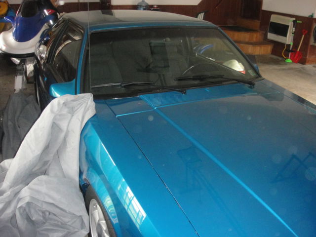 1993 Red Ford Mustang