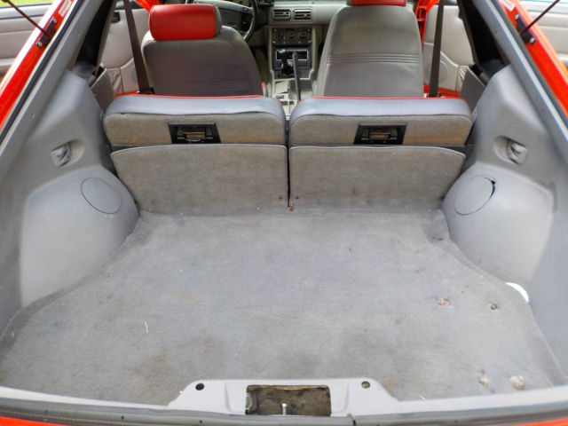 1993 red Ford Mustang