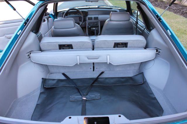 1993 Teal Ford Mustang Coupe